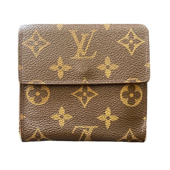 Vintage 1996 Louis Vuitton Monogram Brown Elise Wallet - Picture 1 of 8